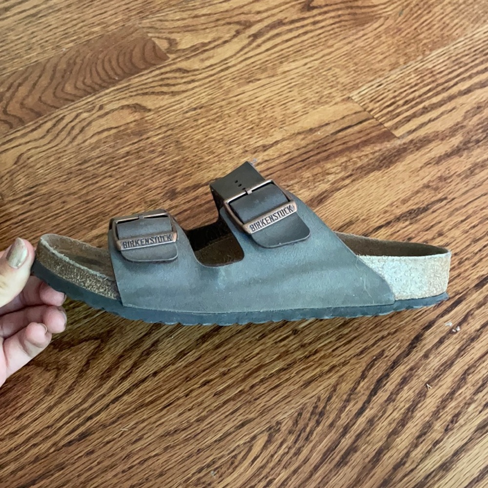 Little Girls Brown Birkenstock